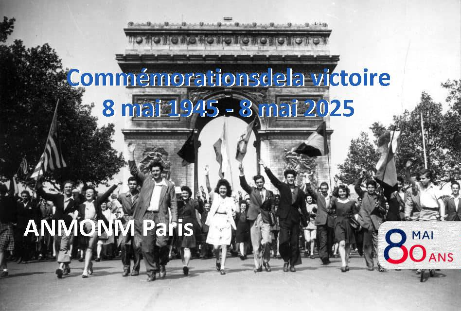 80e anniversaire de la fin de la Seconde Guerre mondiale à Paris