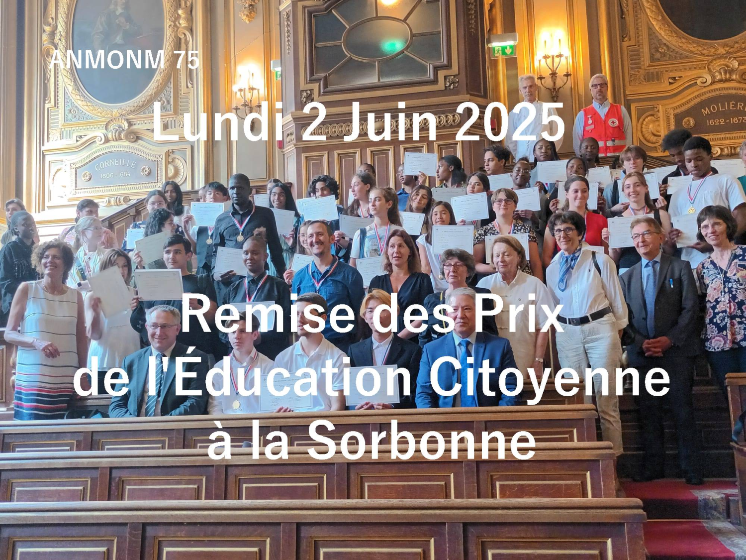 Remise des Prix de l'Éducation Citoyenne