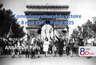 80e anniversaire de la fin de la Seconde Guerre mondiale à Paris
