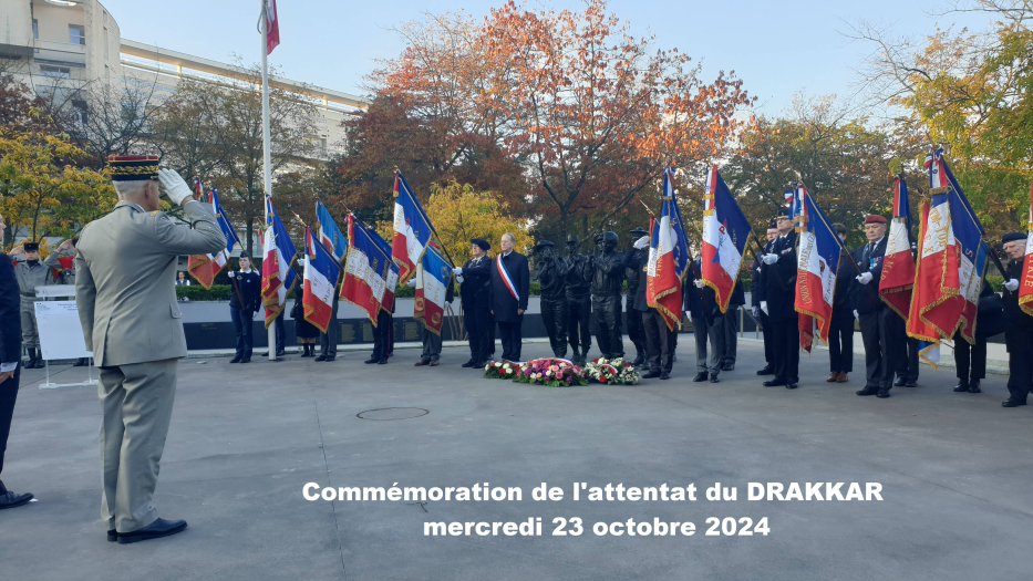 Commémoration de l'attentat du Drakkar 